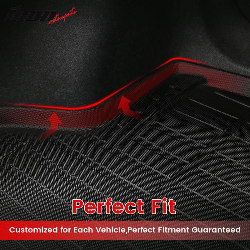 2020-2024 Tesla Model Y Trunk Mat 3D TPE Rear Cargo Floor Liner Cover - Image 2