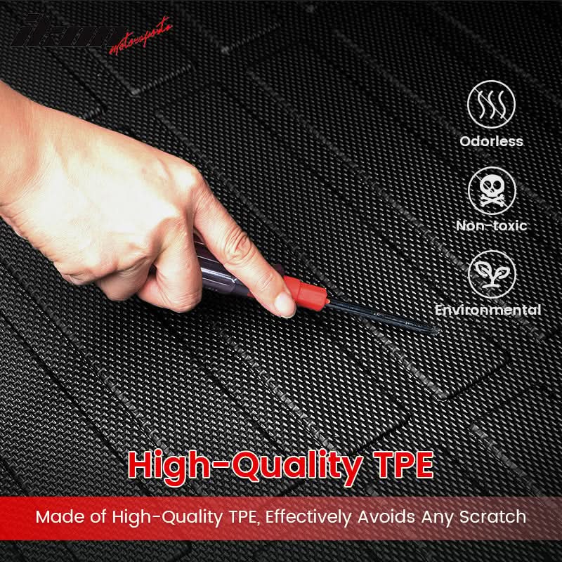 2020-2024 Tesla Model Y Trunk Mat 3D TPE Rear Cargo Floor Liner Cover - Image 3