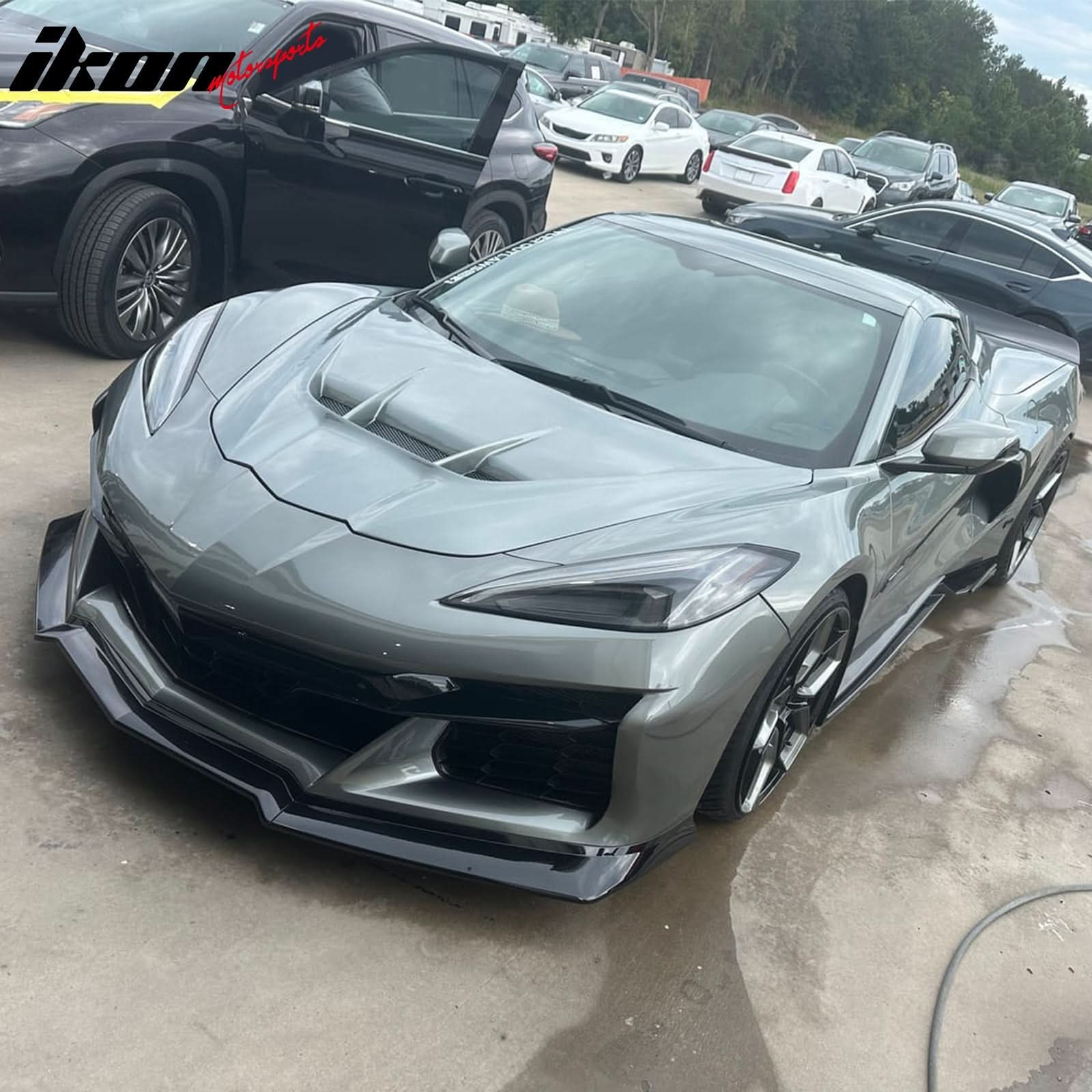 2020-2025 Chevrolet Corvette E-RAY Style Front Bumper Conversion PP - Image 11