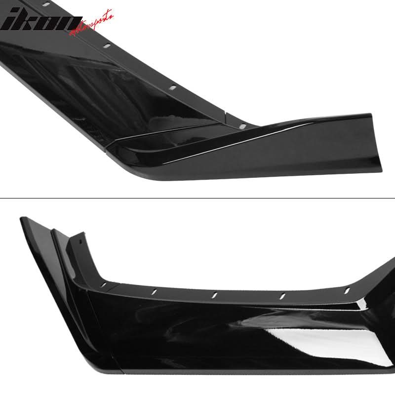 2020-2025 Chevy Corvette C8 IKON Style Front Bumper Lip 5PCS ABS - Image 13