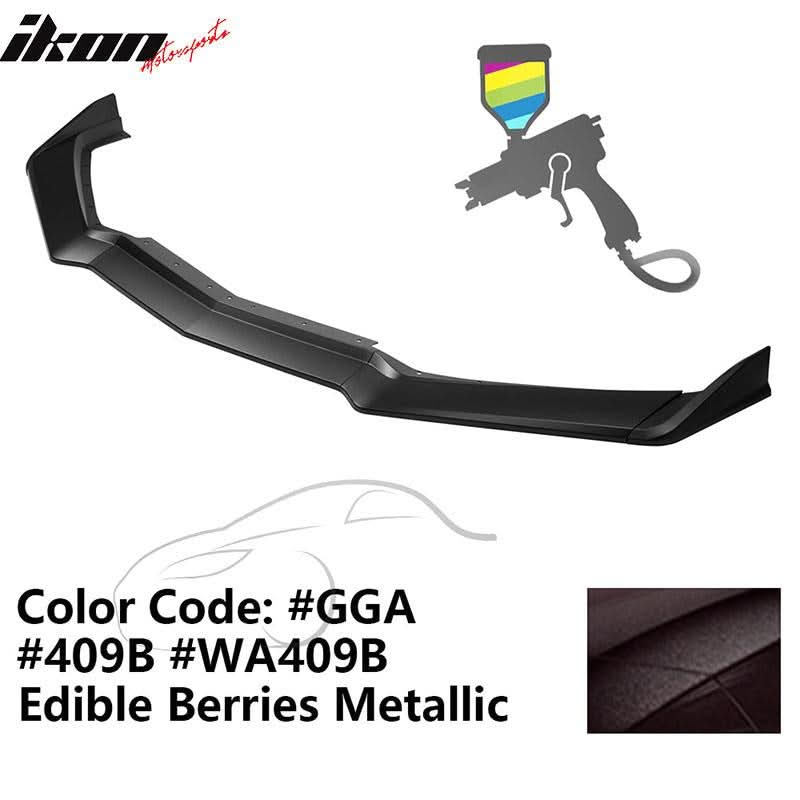 2020-2025 Chevy Corvette C8 IKON Style Front Bumper Lip 5PCS ABS - Image 48