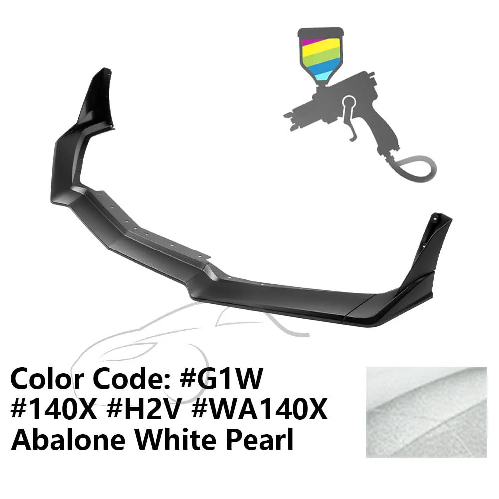 2020-2025 Chevy Corvette C8 ZR1 Style Front Lip Spoiler 7PCS ABS - Image 24