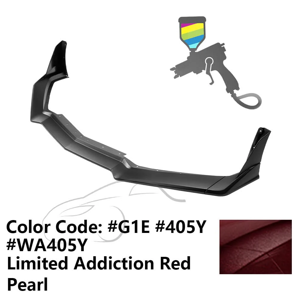 2020-2025 Chevy Corvette C8 ZR1 Style Front Lip Spoiler 7PCS ABS - Image 28