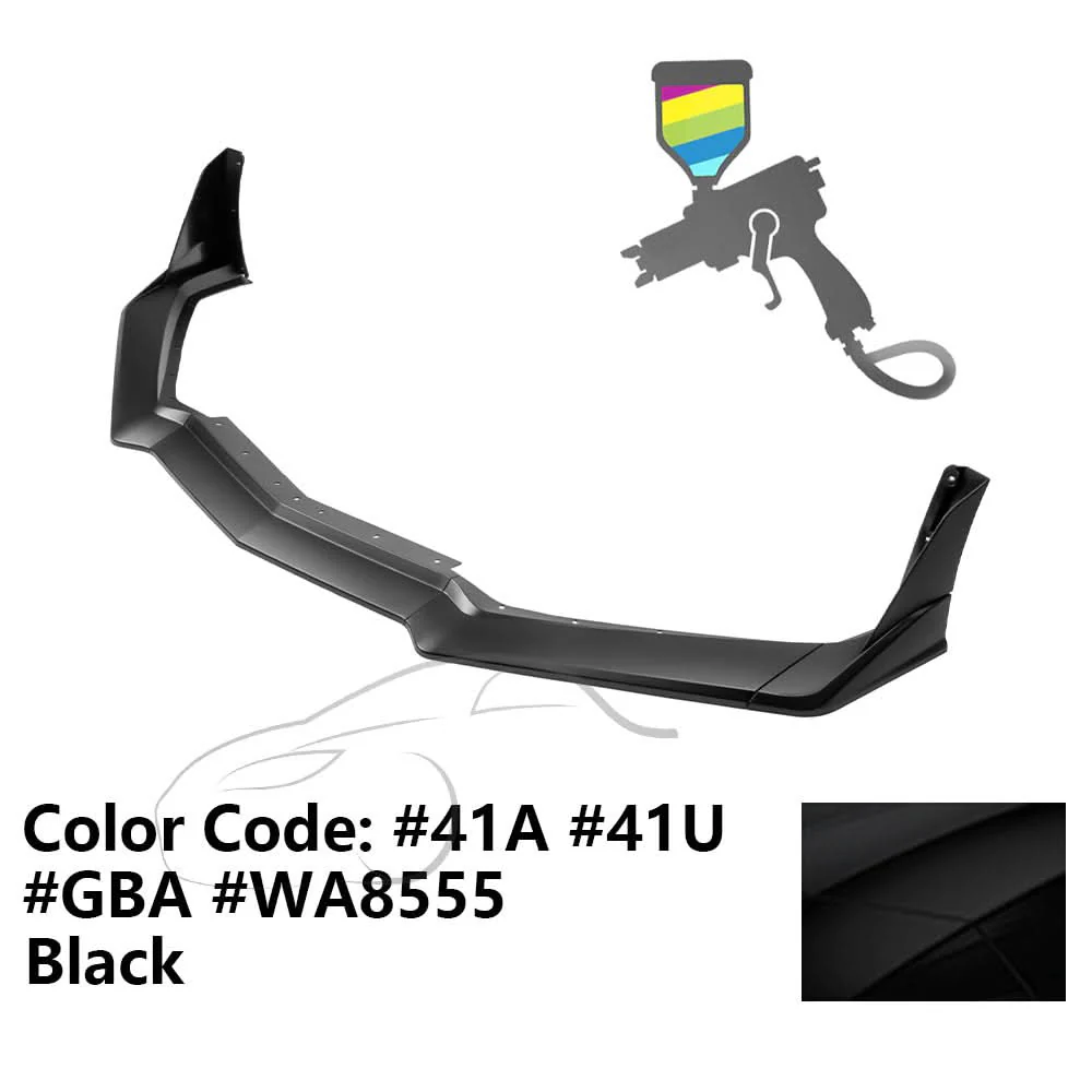 2020-2025 Chevy Corvette C8 ZR1 Style Front Lip Spoiler 7PCS ABS - Image 30