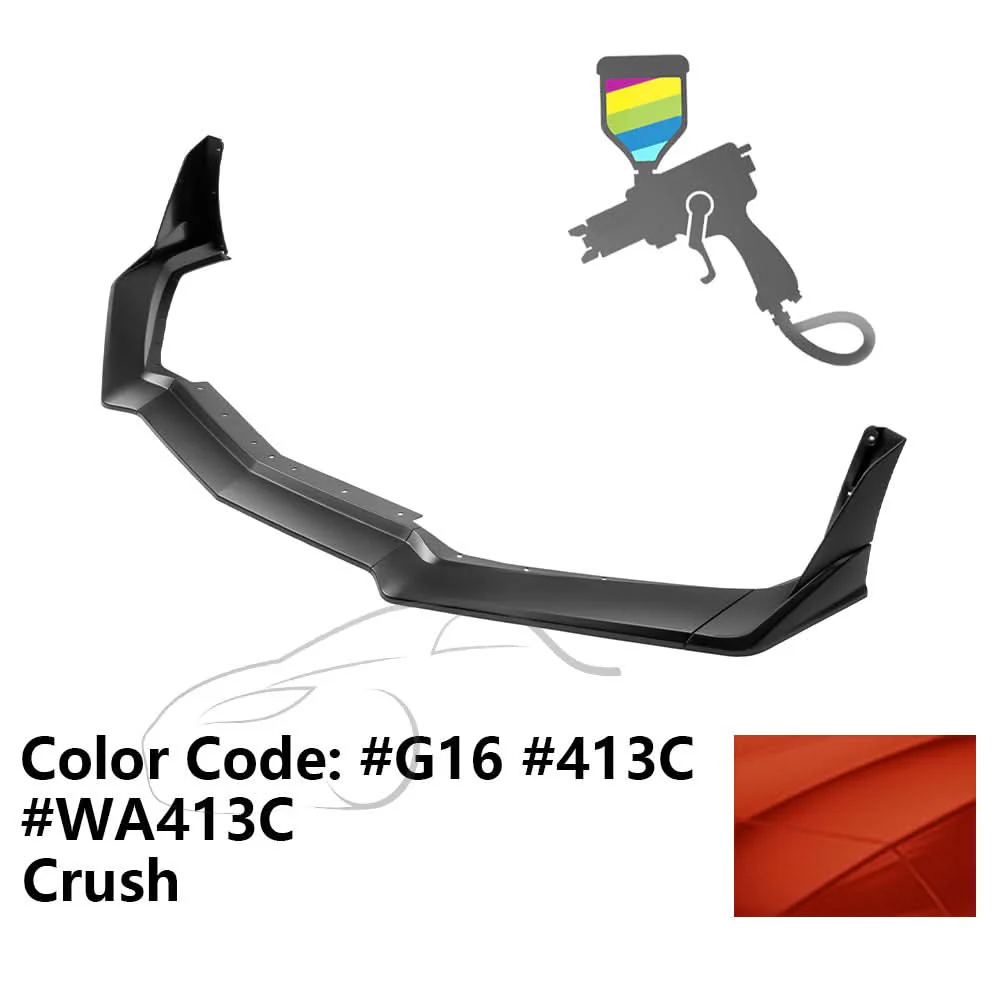 2020-2025 Chevy Corvette C8 ZR1 Style Front Lip Spoiler 7PCS ABS - Image 31