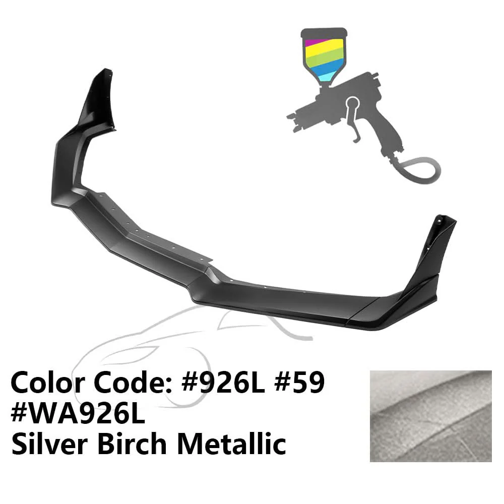 2020-2025 Chevy Corvette C8 ZR1 Style Front Lip Spoiler 7PCS ABS - Image 35