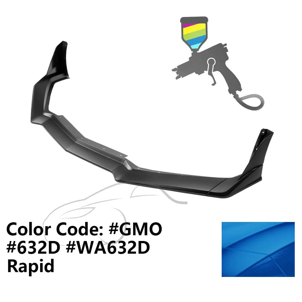 2020-2025 Chevy Corvette C8 ZR1 Style Front Lip Spoiler 7PCS ABS - Image 40