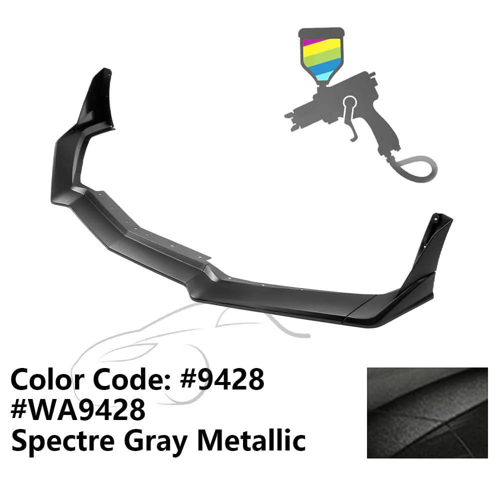 2020-2025 Chevy Corvette C8 ZR1 Style Front Lip Spoiler 7PCS ABS - Image 45