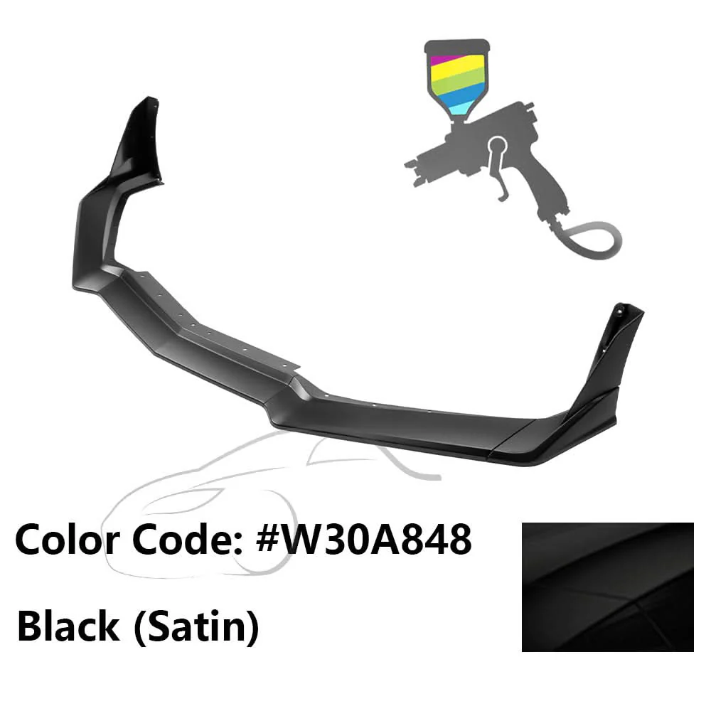 2020-2025 Chevy Corvette C8 ZR1 Style Front Lip Spoiler 7PCS ABS - Image 46