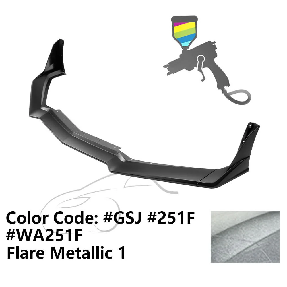 2020-2025 Chevy Corvette C8 ZR1 Style Front Lip Spoiler 7PCS ABS - Image 49