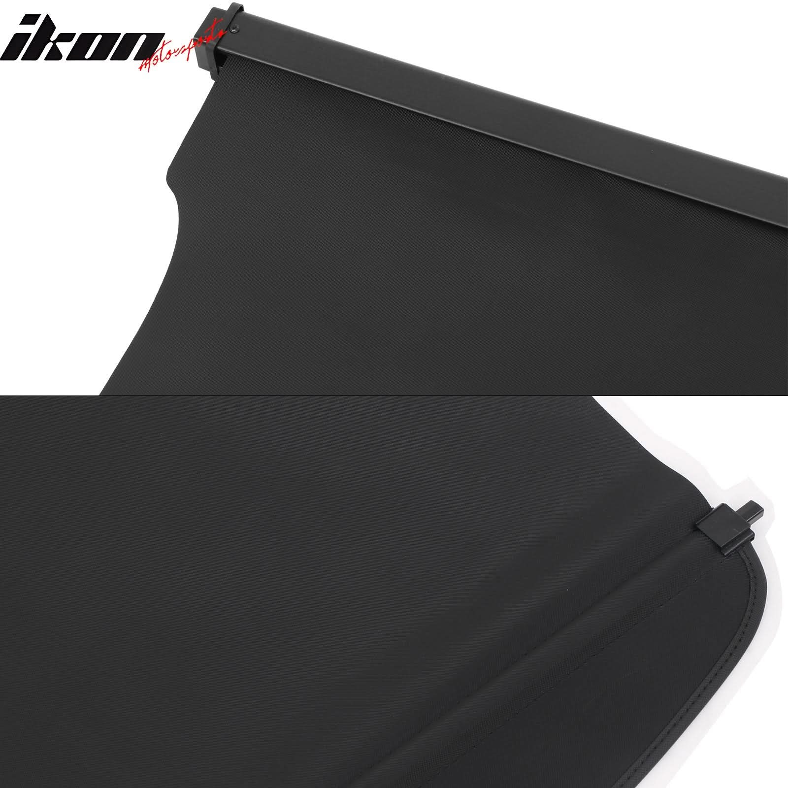 2020-2025 Ford Escape Black Retractable Rear Trunk Cargo Cover Canvas - Image 7