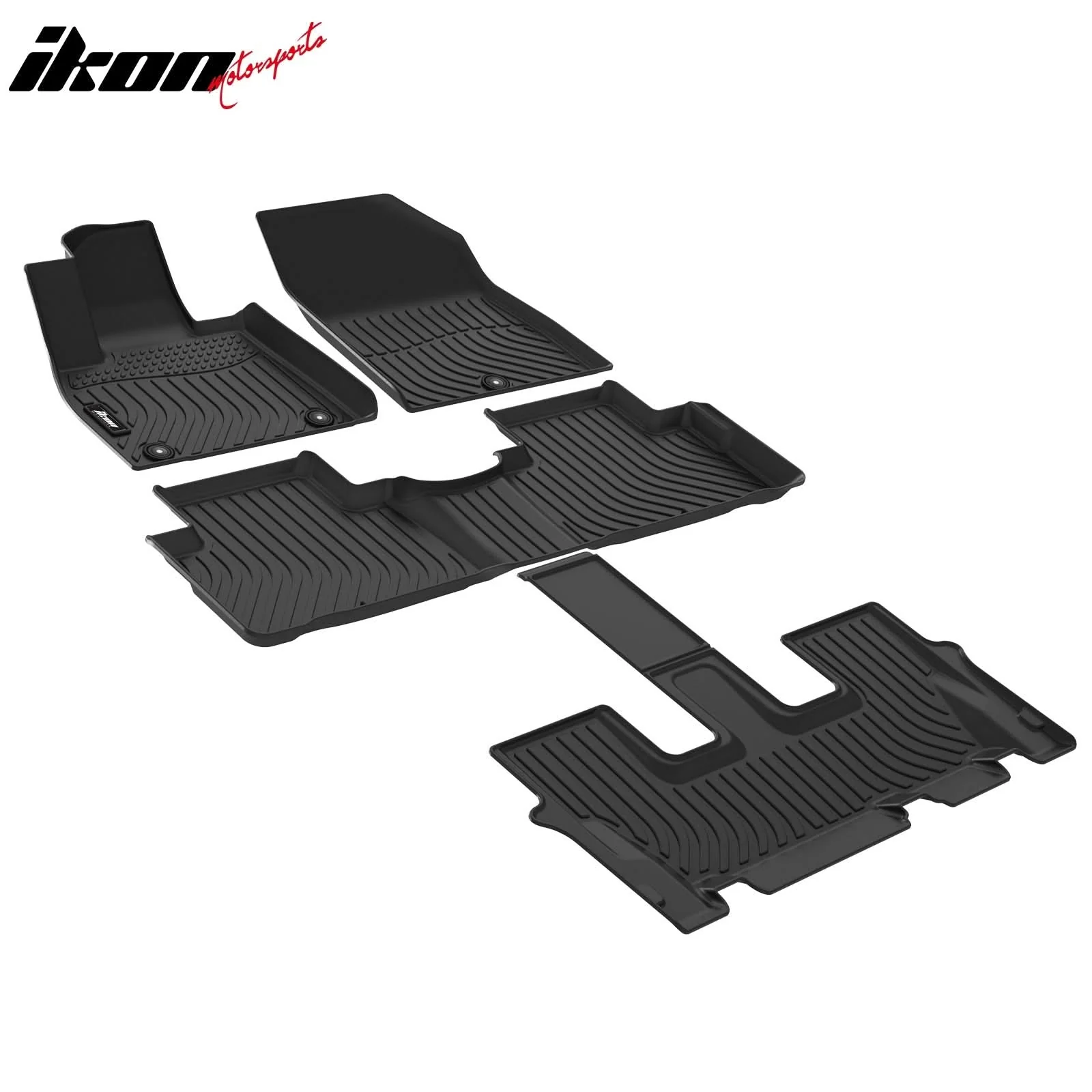 2020-2025 Hyundai Palisade 7& 8 Seats Heavy Duty TPE Floor Mats Liners - Image 7