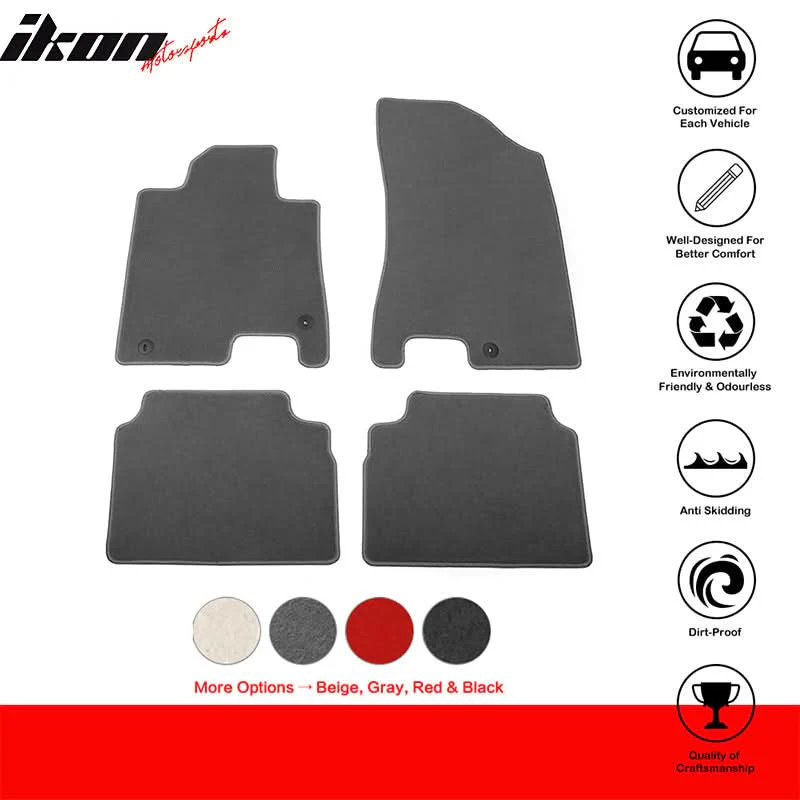 2020-2025 Hyundai Sonata & 2021-2025 Kia K5 OE Floor Mats Nylon - Image 6
