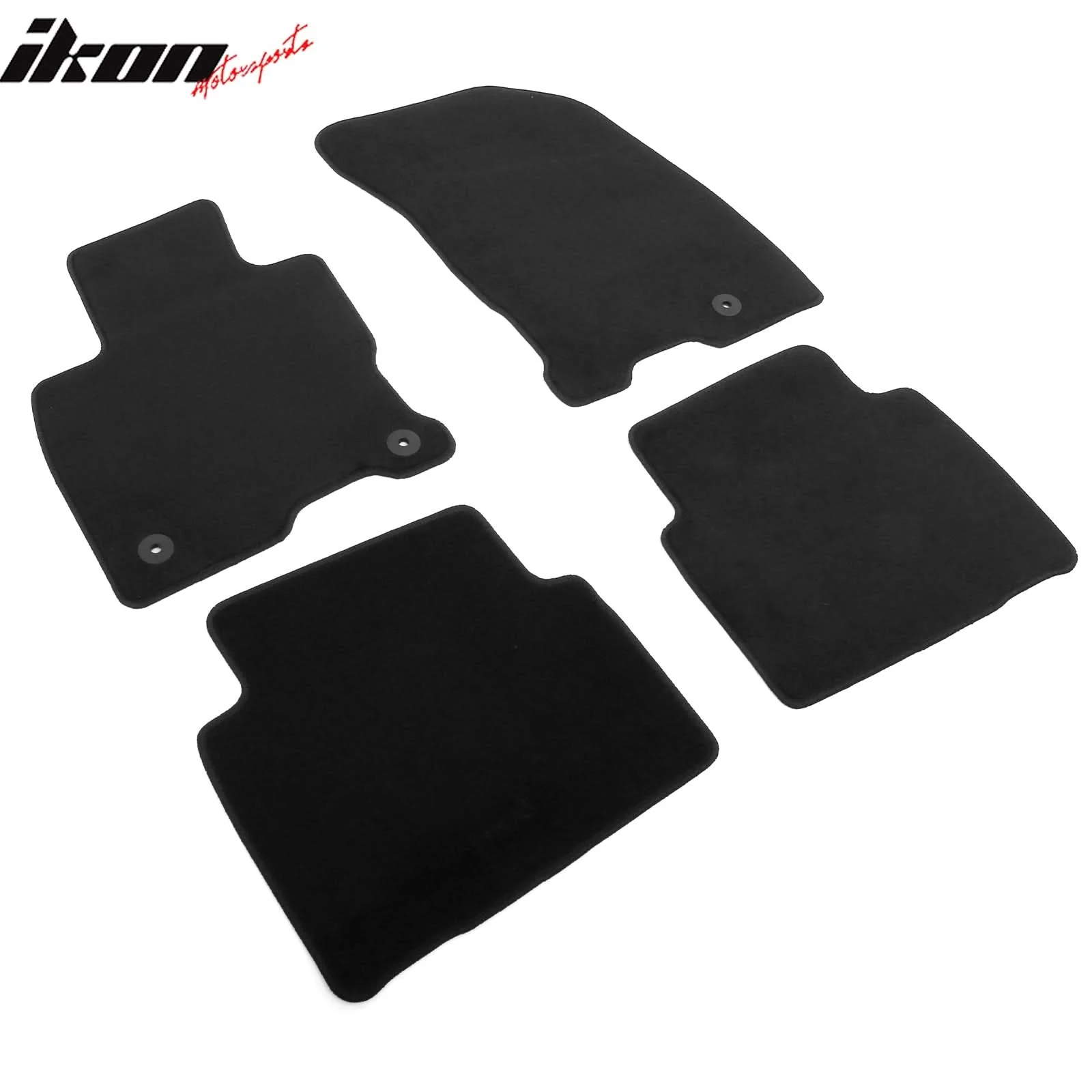 2020-2025 Lincoln Corsair OE Black Front Rear Floor Mats Carpets Nylon - Image 3