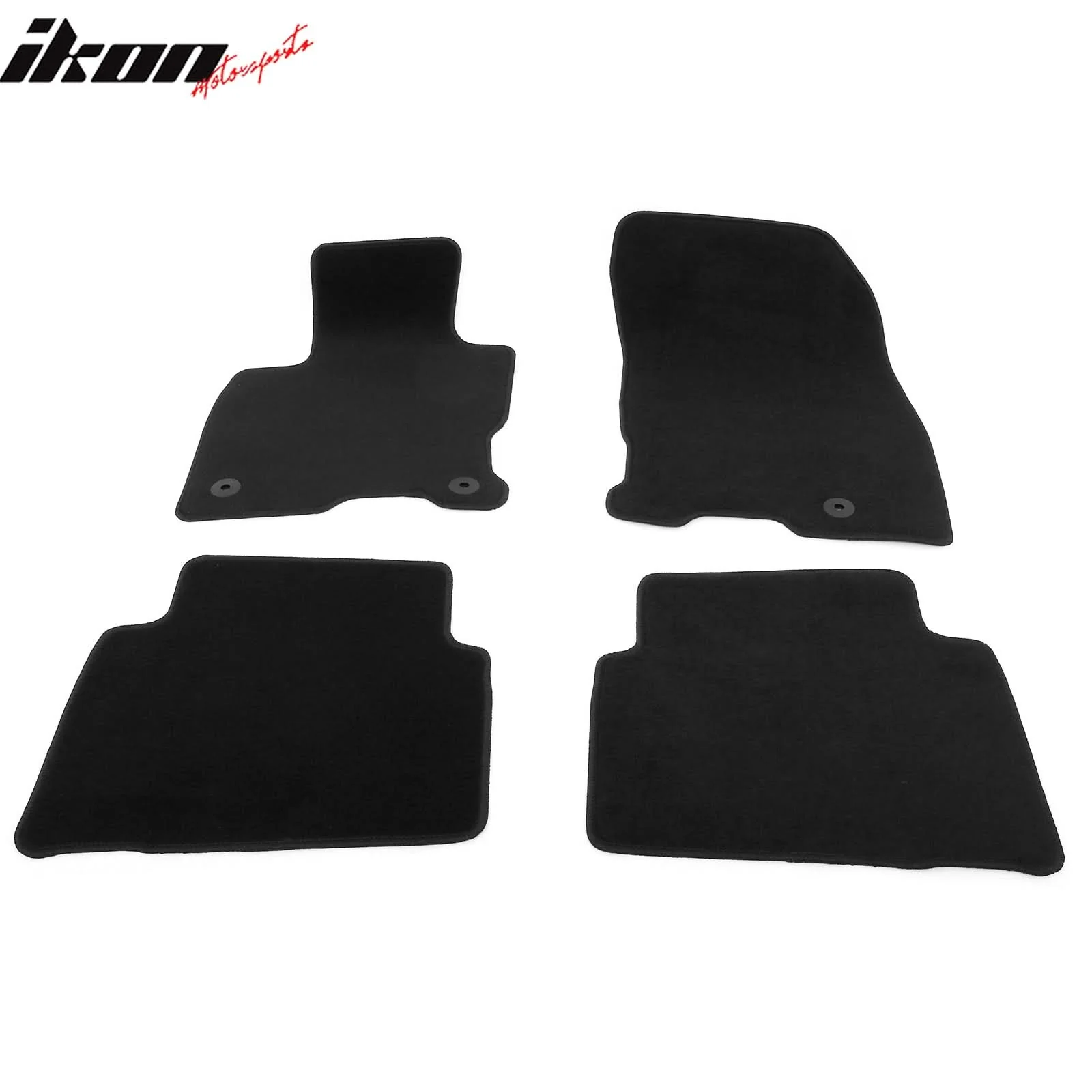 2020-2025 Lincoln Corsair OE Black Front Rear Floor Mats Carpets Nylon - Image 4