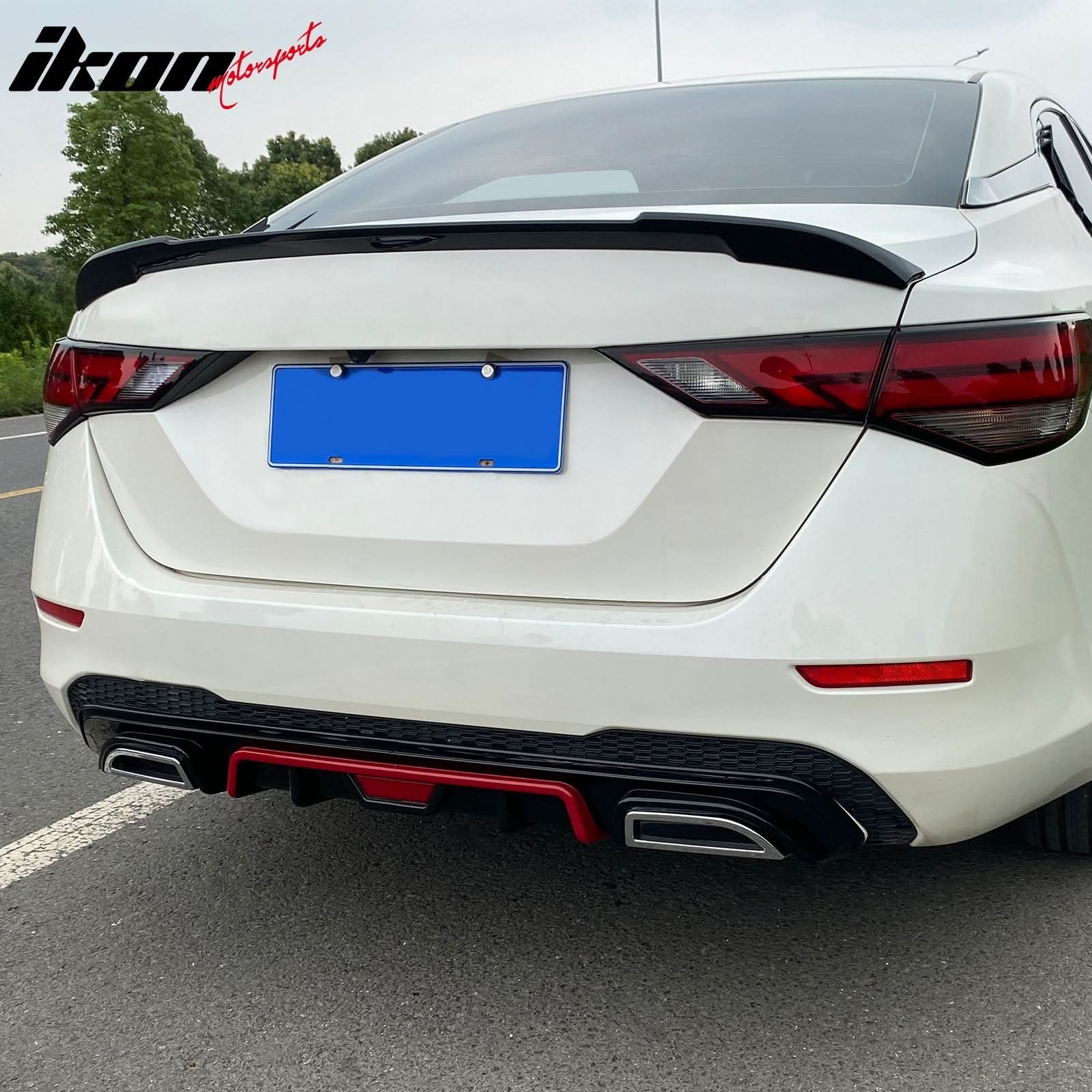 2020-2025 Nissan Sentra Sedan IKON Trunk Spoiler - Image 8