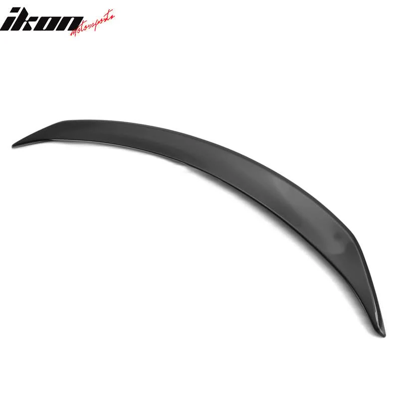 2020-2025 Tesla Model Y Rear Trunk Spoiler A Style Painted #PBSB Black - Image 4