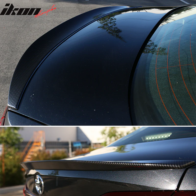 2020-2025 Toyota Corolla Sedan IKON Style Trunk Spoiler Wing ABS - Image 2