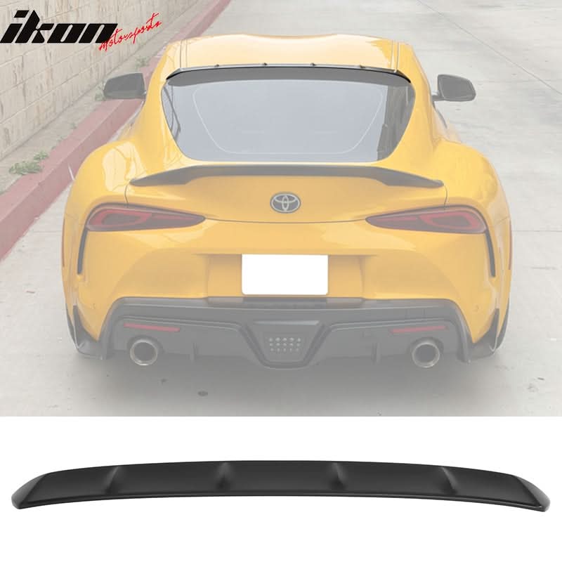 2020-2025 Toyota GR Supra 5th J29 MK5 V2 Matte TRD Trunk Roof Spoiler - Image 3