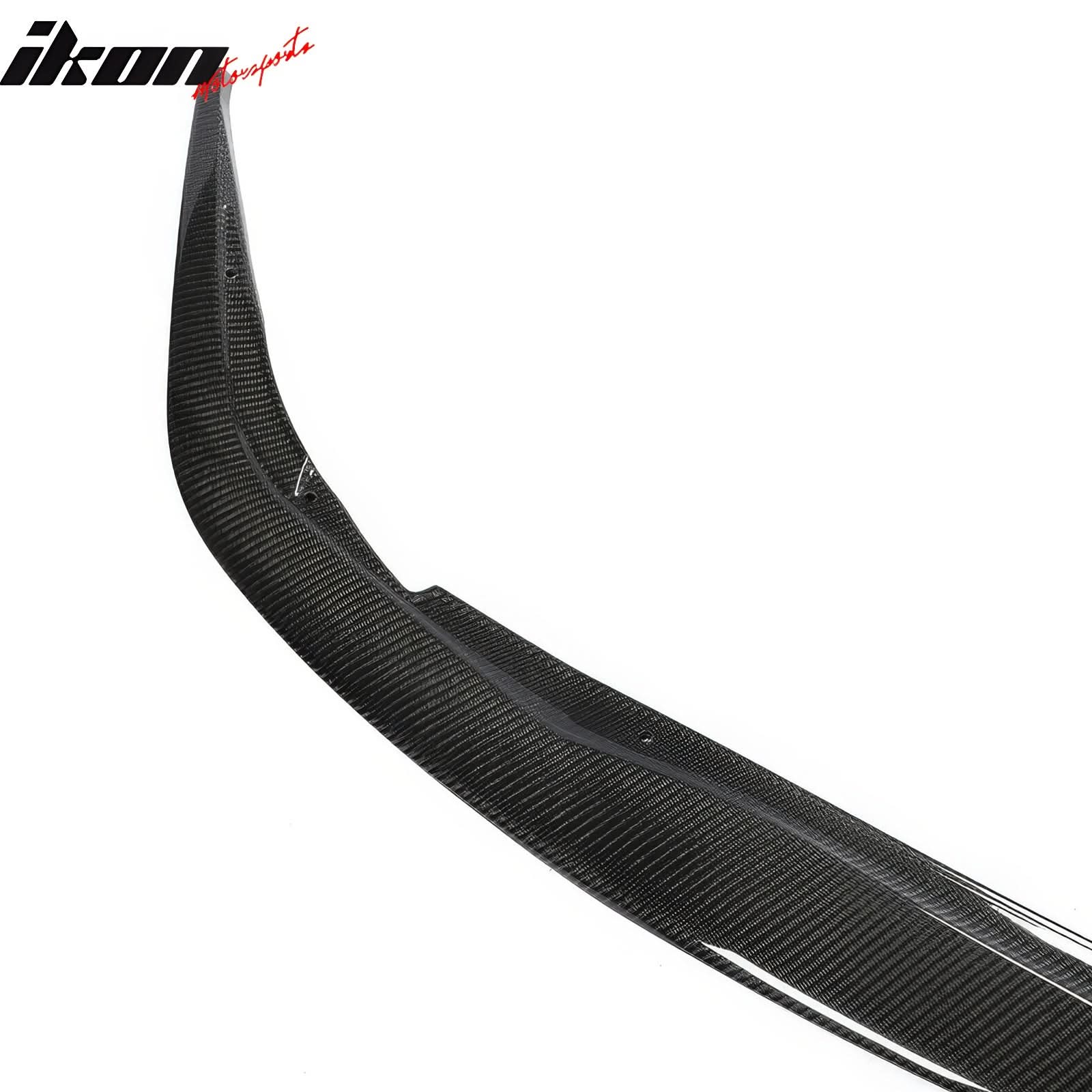 2020-2025 Toyota GR Supra A90 IKON Front Bumper Lip Gloss Carbon Fiber - Image 11