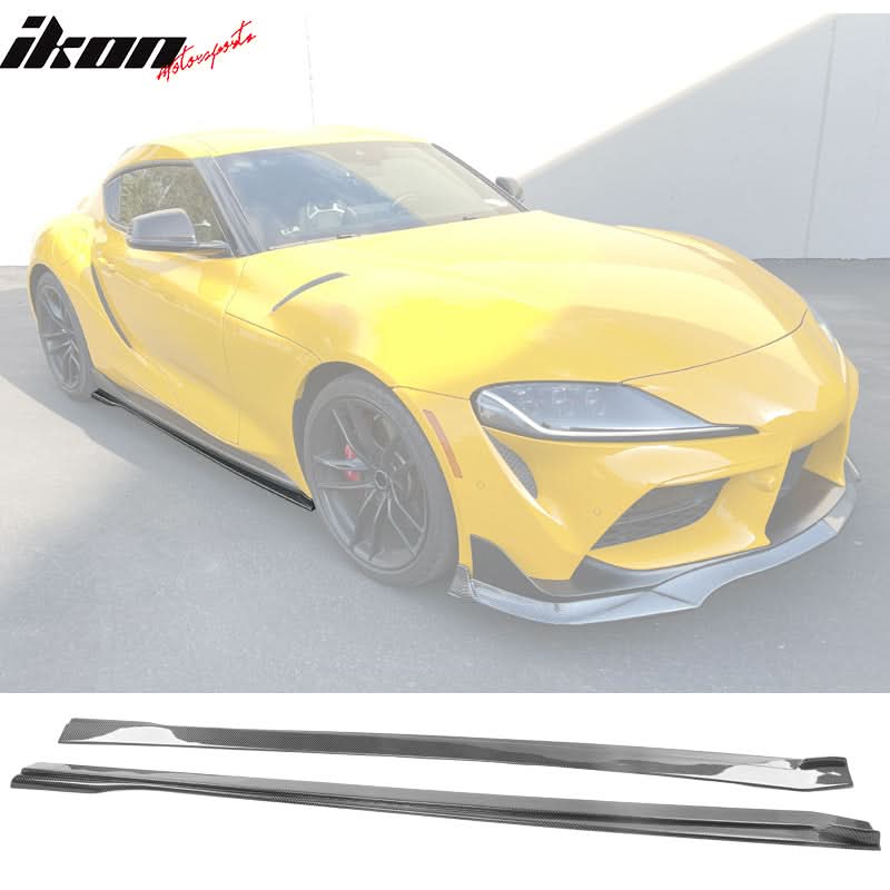 2020-2025 Toyota GR Supra A90 IKON Style Side Skirts PP - Image 13