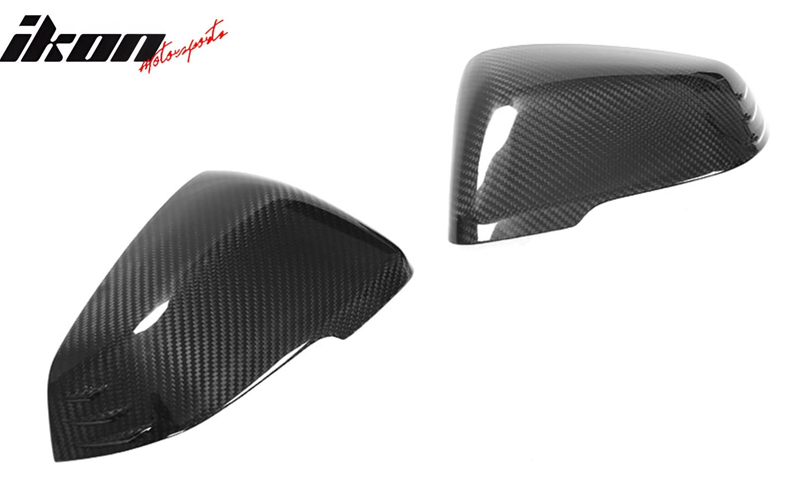 2020-2025 Toyota GR Supra A90 Mirror Covers Cap Gloss Dry Carbon Fiber - Image 5