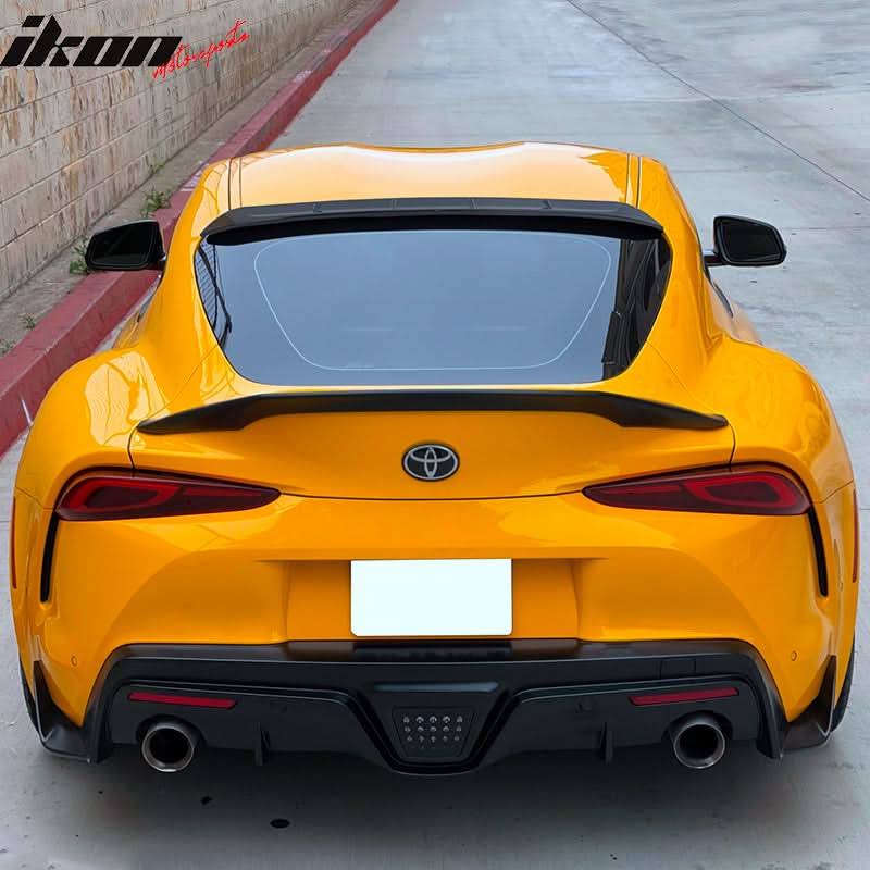 2020-2025 Toyota GR Supra MK5 Paint 202 TRD Style Trunk + Roof Spoiler - Image 4