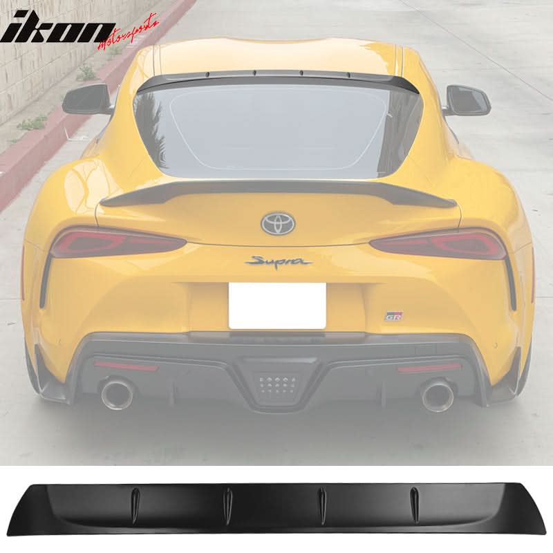 2020-2025 Toyota GR Supra MK5 Unpaint TRD Style Trunk and Roof Spoiler - Image 2