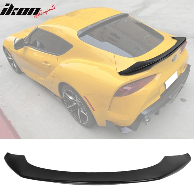 2020-2025 Toyota GR Supra MK5 Unpaint TRD Style Trunk and Roof Spoiler - Image 3