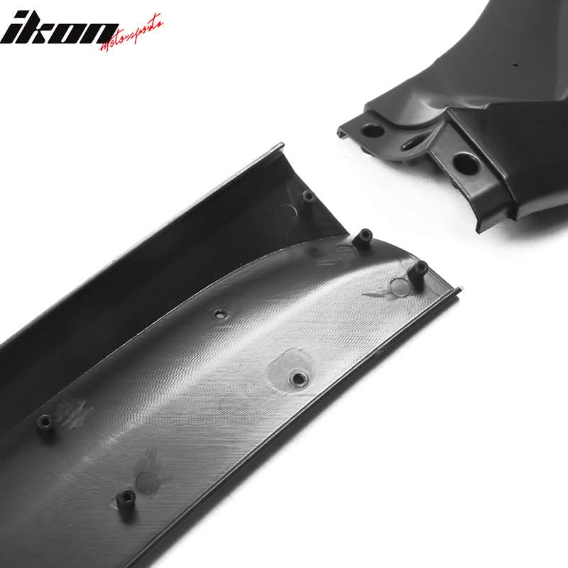 2021-2022 Honda Accord IKON V4 3PCS Front Bumper Lip PP - Image 6