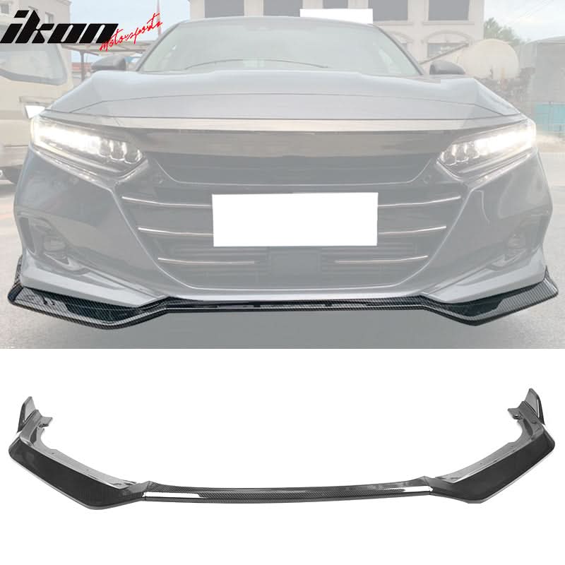 2021-2022 Honda Accord IKON V4 3PCS Front Bumper Lip PP - Image 8