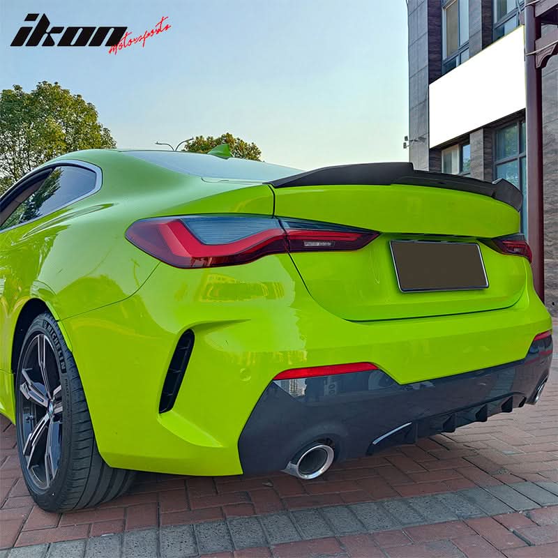 2021-2023 BMW G22 430i G82 M4 PSM Trunk Spoiler ABS - Image 2
