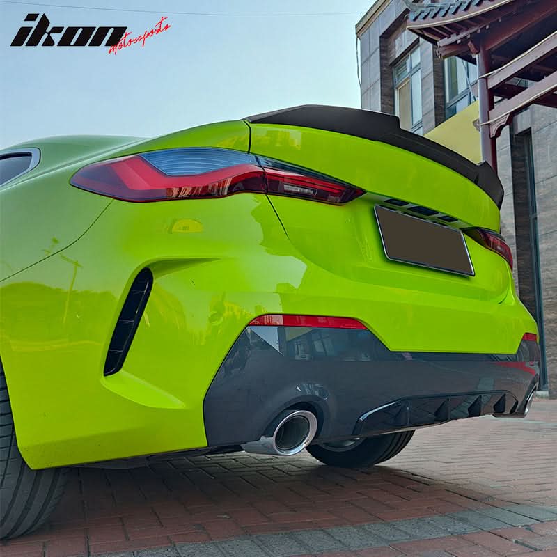 2021-2023 BMW G22 430i G82 M4 PSM Trunk Spoiler ABS - Image 3