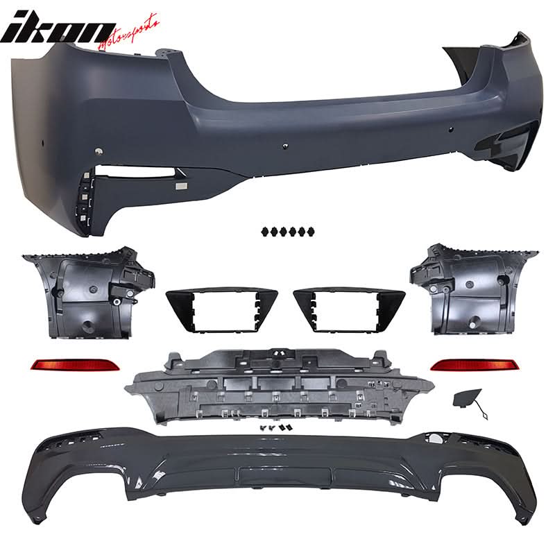 2021-2023 BMW G30 M-Tech M Sport M550 Front Rear Bumper + Side Skirts - Image 7
