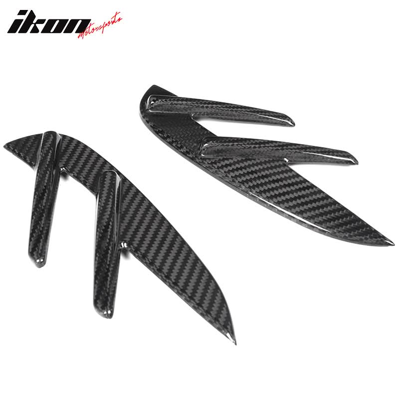 2021-2023 BMW G82 G83 M4 OE Style Front Fender Side Vent Dry Carbon - Image 6