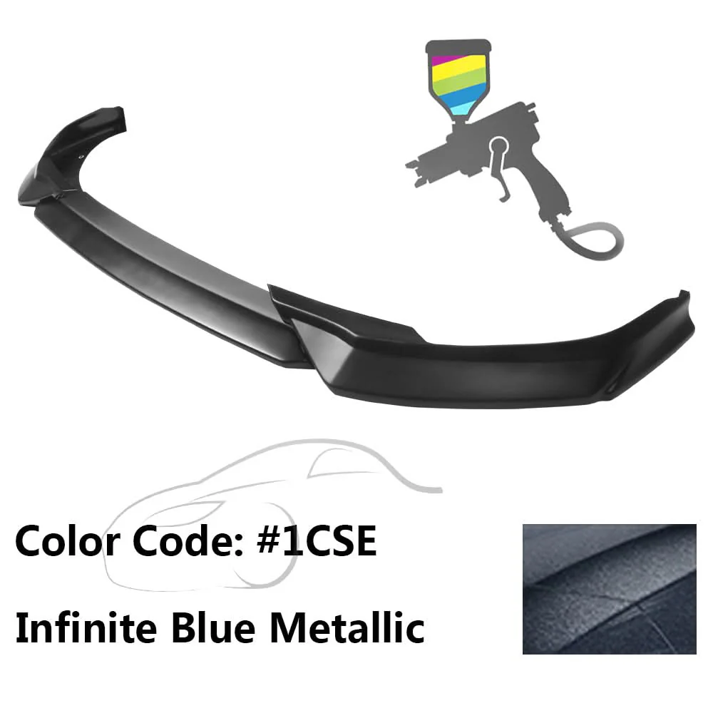 2021-2023 Ford Mustang Mach-E Front Bumper Lip Spoiler 3PC - Image 10