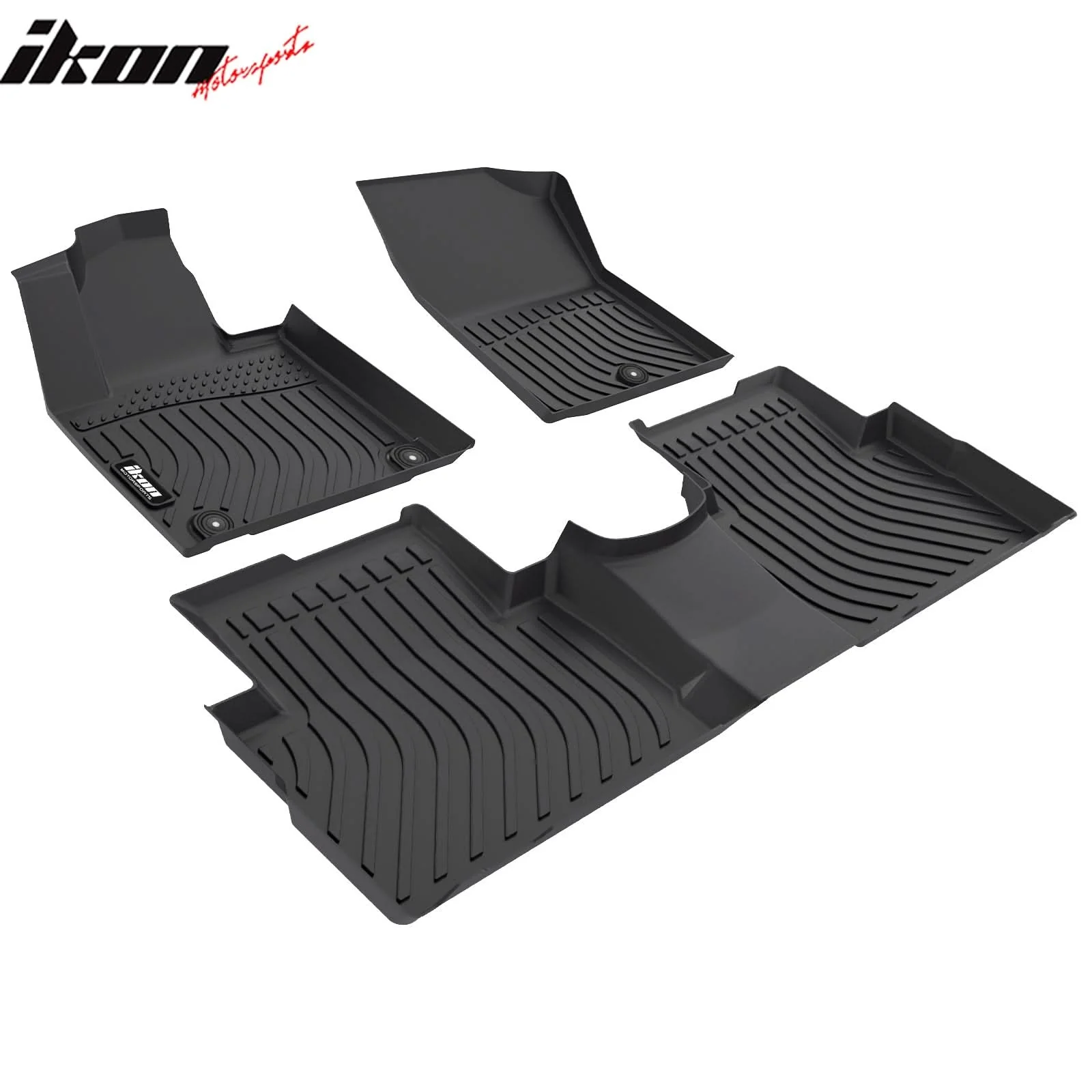 2021-2023 Hyundai Santa Fe Non-Hybrid 3D All Weather Floor Mats TPE - Image 2