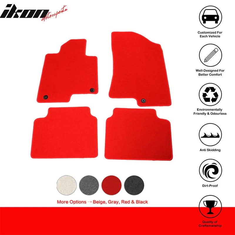 2021-2023 Kia K5 Optima Floor Mats Liner Front Rear Carpets 4PC - Image 9