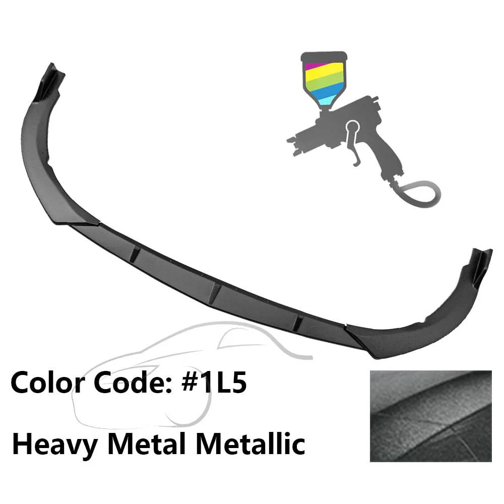 2021-2023 Toyota Camry LE IKON Style Front Bumper Lip Spoiler PP 3PC - Image 15