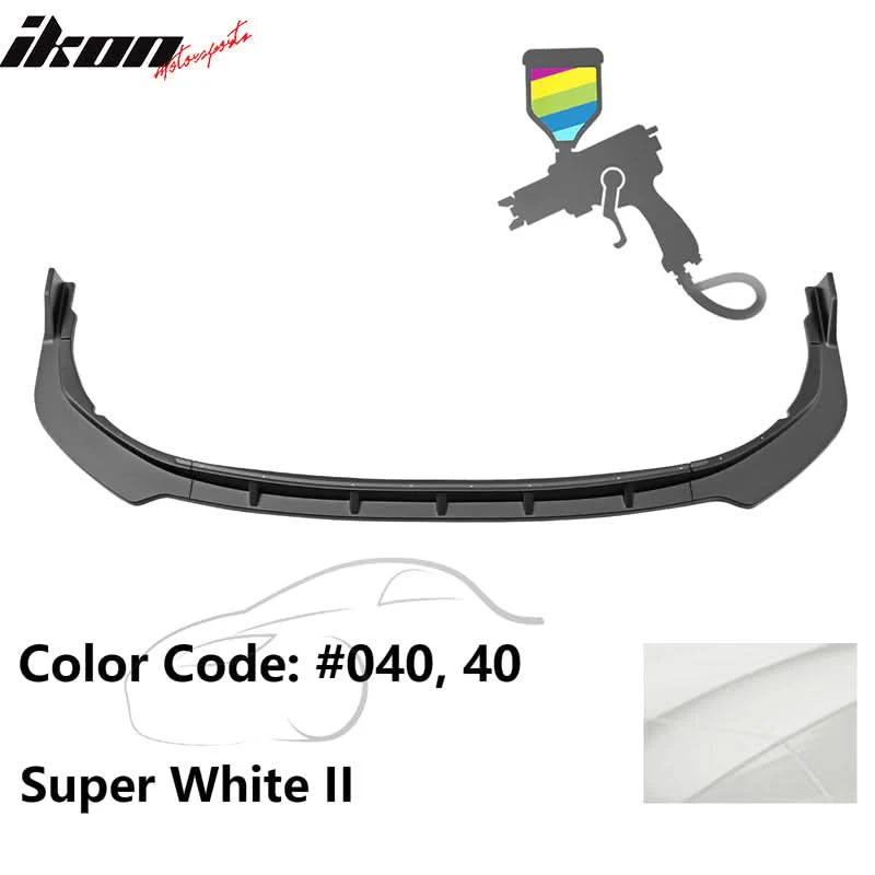 2021-2023 Toyota Camry SE Front Bumper Lip PP 3PC - Image 7