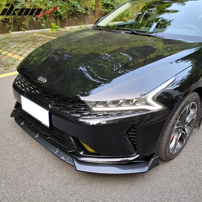 2021-2024 2025 Kia Optima K5 Front Lip Chin Spoiler PP 3PC - Image 4