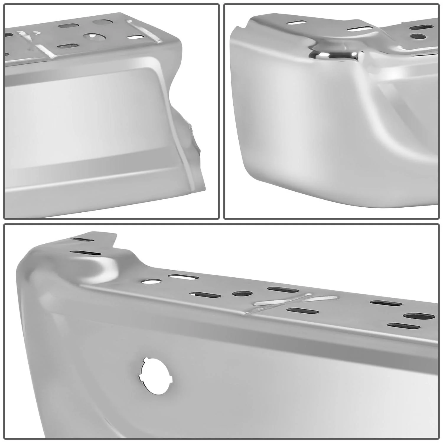 2021-2024 Ford F-150 Rear Bumper Cover Left Chrome FTIS Models - Image 2
