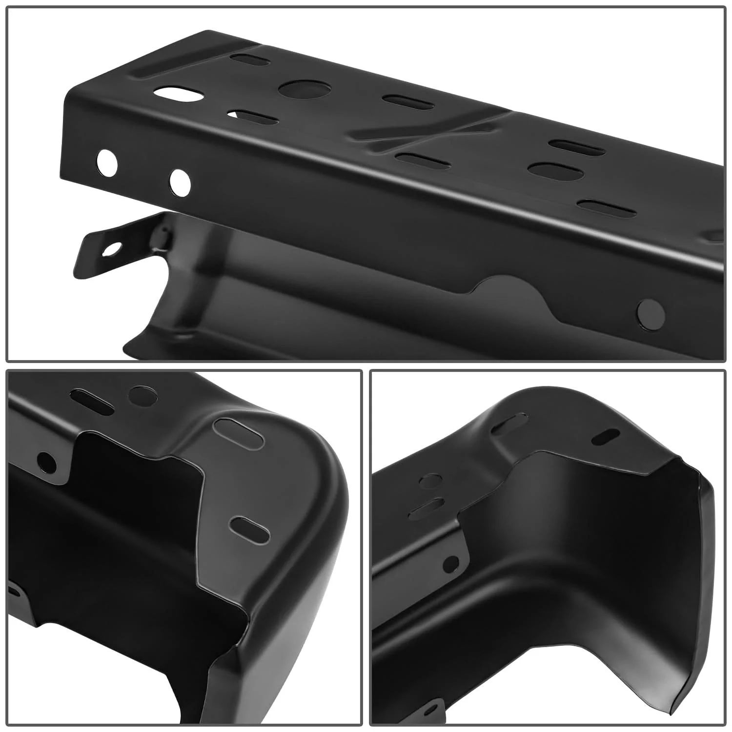 2021-2024 Ford F-150 Rear Bumper Cover Left Side Black - Image 3