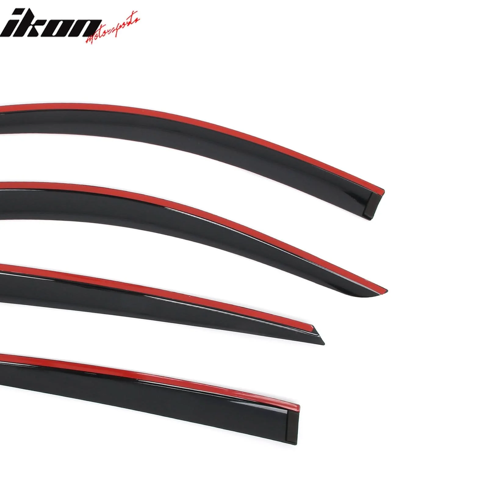 2021-2024 Ford Mustang Mach-E Low Profile Style Tape on Window Visors - Image 6