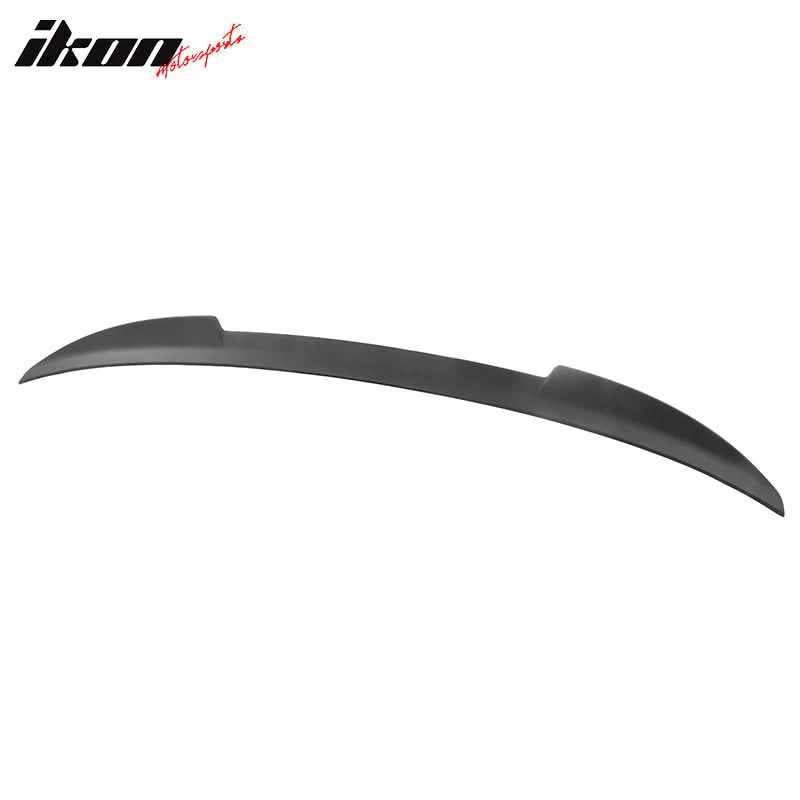 2021-2024 Ford Mustang Mach-E Matte Black MID Rear Spoiler Wing ABS - Image 4