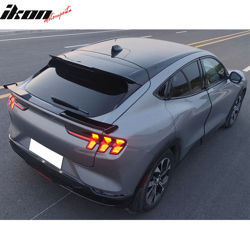 2021-2024 Ford Mustang Mach-E Rear Roof Window Spoiler ABS - Image 13