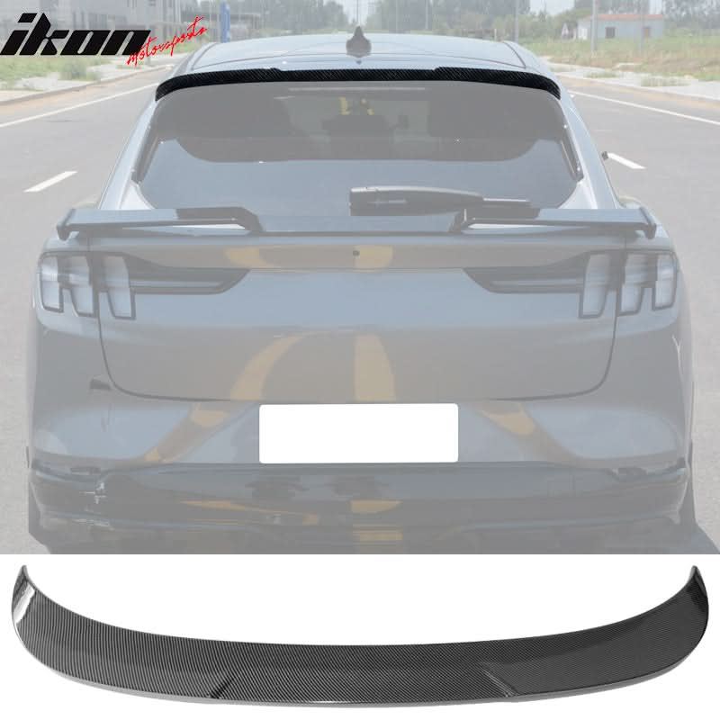 2021-2024 Ford Mustang Mach-E Rear Roof Window Spoiler ABS - Image 16