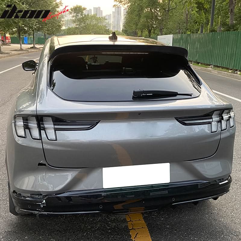 2021-2024 Ford Mustang Mach-E Rear Roof Window Spoiler ABS - Image 26