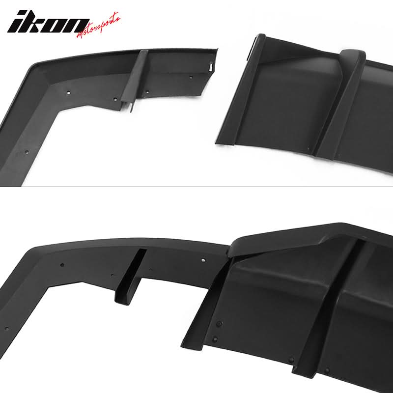 2021-2024 Hyundai Elantra 4DR Rear Bumper Diffuser PP - Image 8