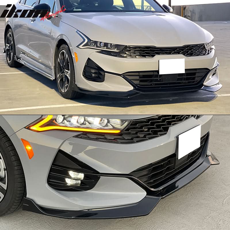 2021-2024 Kia K5 GT-Line Front Lip Spoiler RD Style PP - Image 3